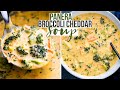 30 minute broccoli cheddar soup better than panera