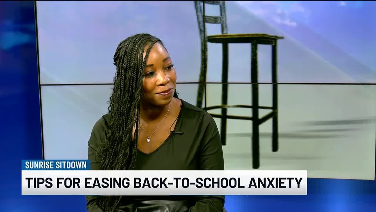 School counselor provides tips for easing back-to-school anxiety - YouTube
