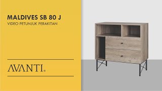 Tutorial Perakitan: Maldives SB 80 J Avanti Furniture | Sideboard Industrial Style