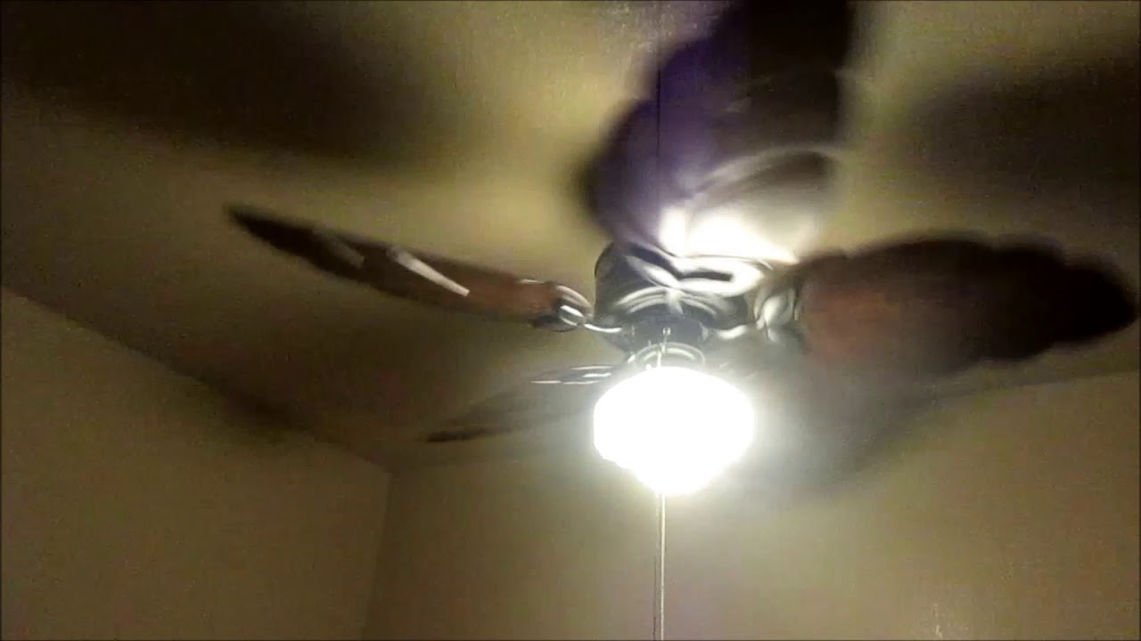 Hampton Bay Nassau Ceiling Fan Youtube