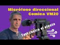 Micrófono direccional Comica VM20 - Review en español