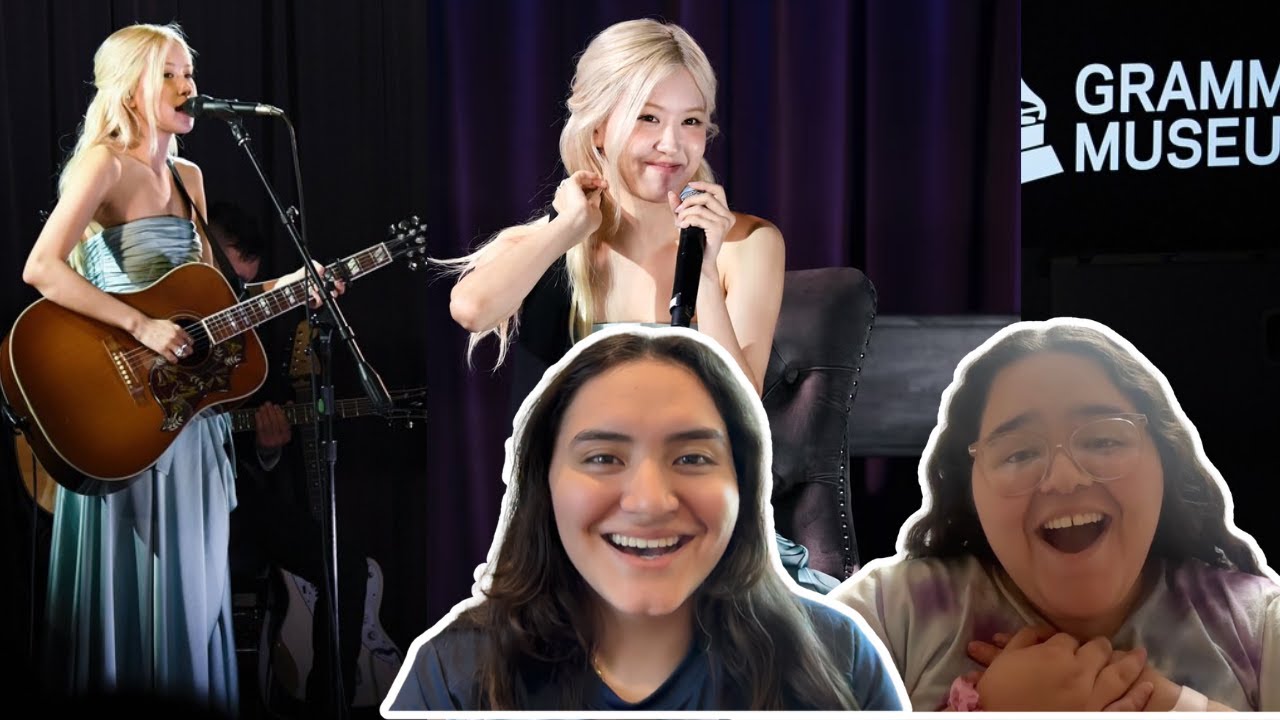 Выступление Розе в Музее Грэмми | Реакция BLINKS