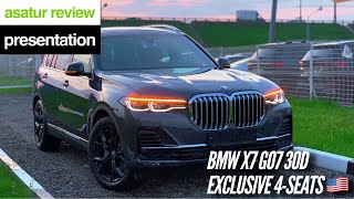 🇺🇸 Презентация BMW X7 G07 30d Exclusive 4-seats