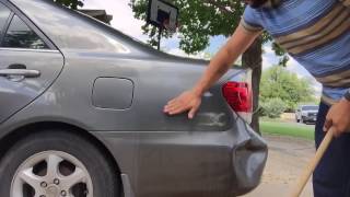 Life Hack - Using Boiling Water to Get Car Dents Out