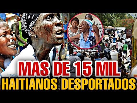 SIGUEN LAS DESPORTACIONES YA VAN MAS DE 15 000 HAITIANOS DESPORTADOS EN LAS ÚLTIMAS SEMANAS