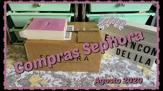 Compras Sephora Agosto 2020