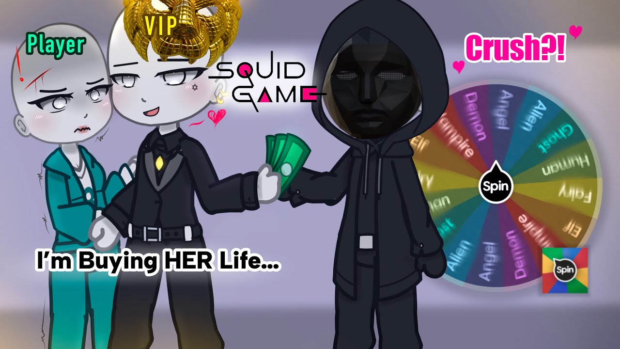 Making a Couple OC (Player x VIP)|| [SQUID GAME 3 EDITION #3]💀💵|| (Spin The Wheel)