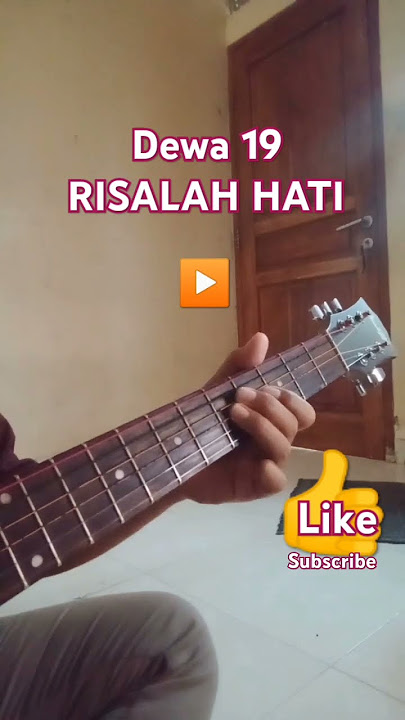 Dewa 19 RISALAH HATI cover akustik #gitarakustik #belajarakustik #guitar #covermusiktop