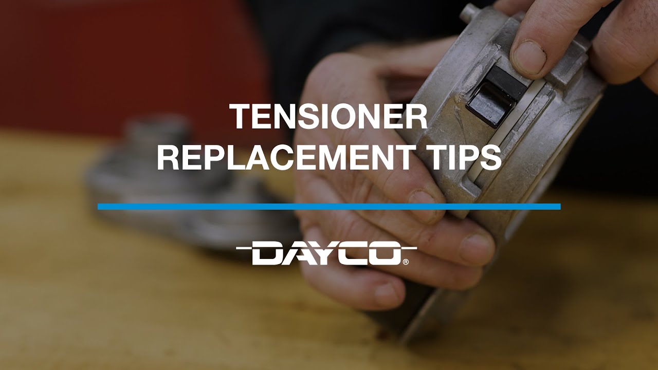 Dayco Tensioner Replacement Tips YouTube
