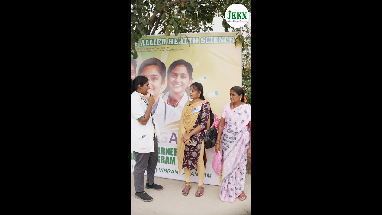 Student Experience: Hemalata Starts BSc Critical Care Tech at JKKN AHS College