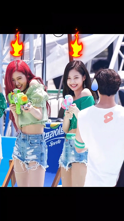 BLACKPINK Members Can’t Stop Laughing at Rosé’s Water Skills #blackpink