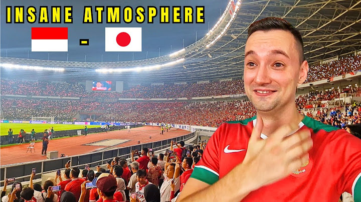 1st Time Watching Football In Indonesia Made Me Cry (Indonesia vs Japan)
