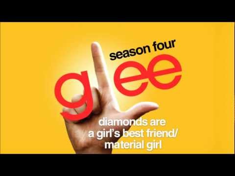 Glee Cast (+) Diamonds Are a Girl's Best Friend / Material Girl (Glee Cast Version)