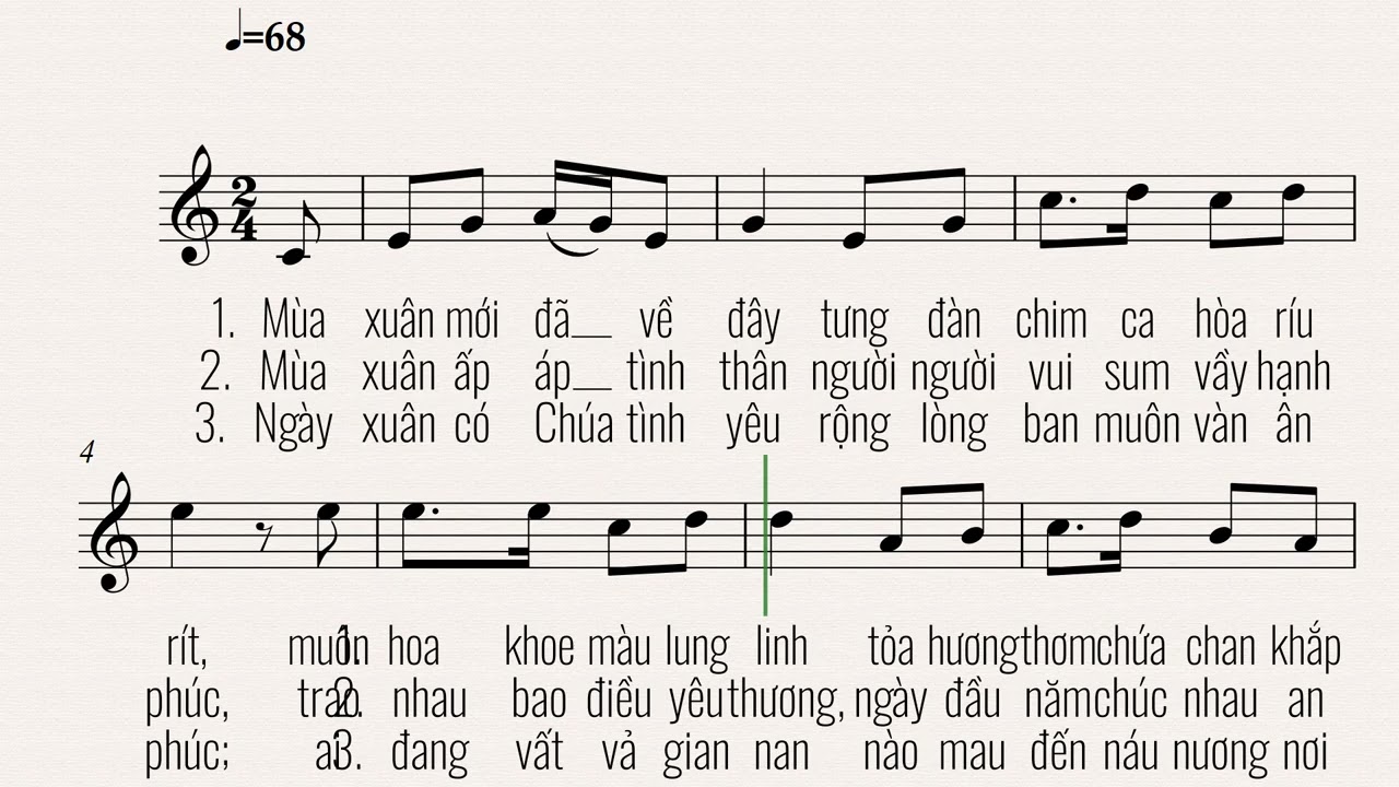 ST: XUÂN CÓ CHÚA - Anphong Hoan O.Cist