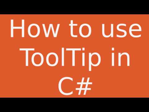 C# Tutorials -How to use ToolTip in c# in urdu - Beginners Tutorials