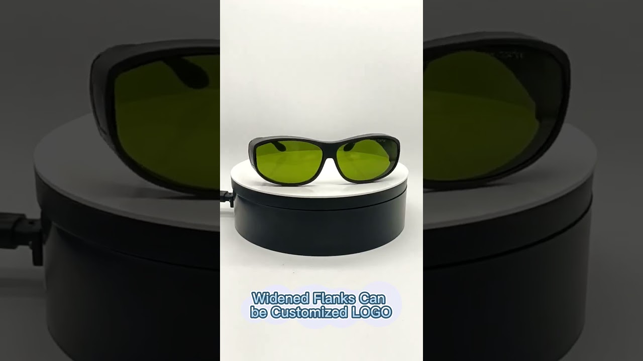 980nm 1064nm Industrial Laser Protective Glasses Professional OD4+ YAG Semi-Conductor Laser Glasses
