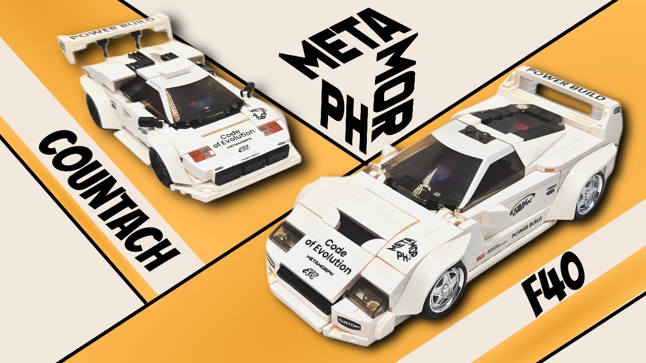 КОНСТРУКЦИЯ 2: Легендарные суперкары LIBERTY WALK в стиле LEGO