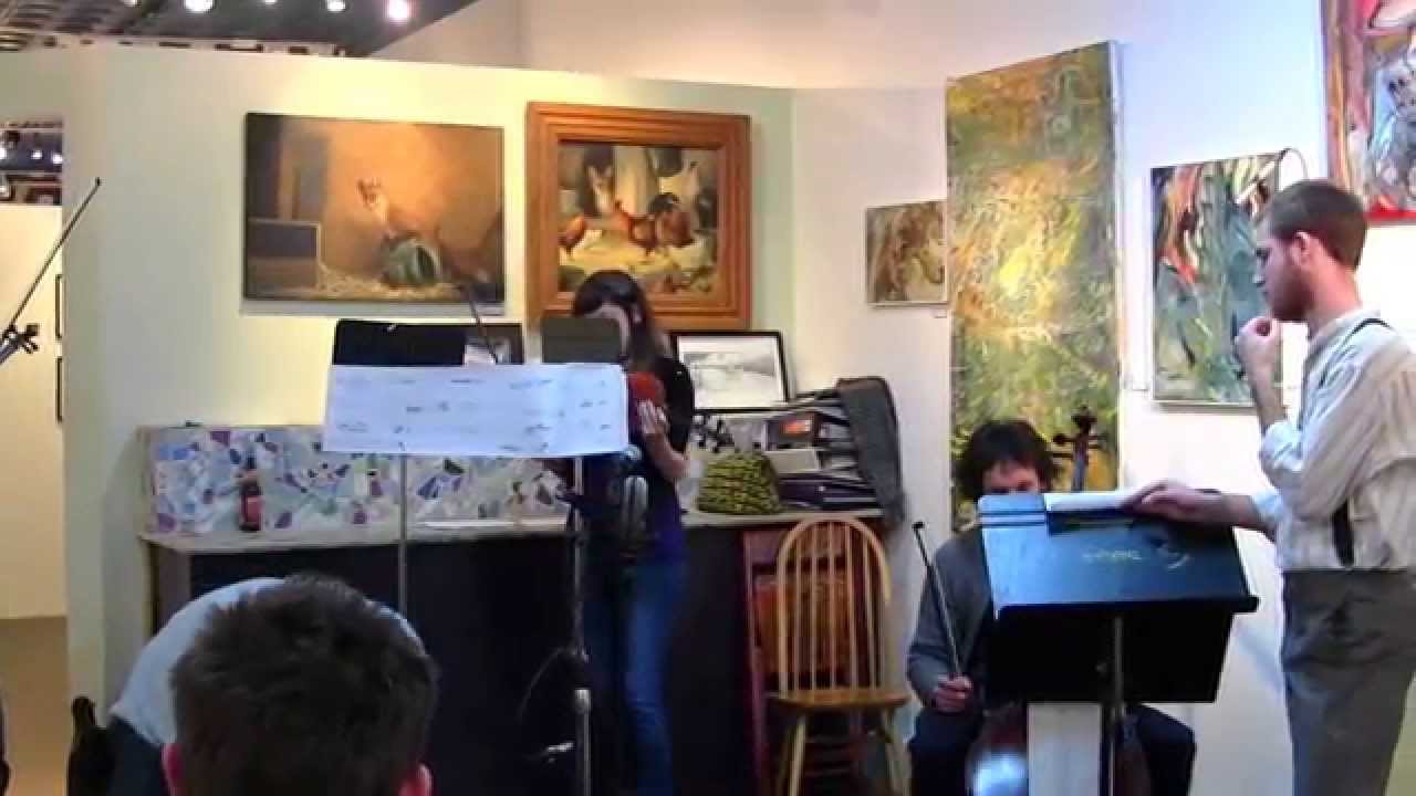 THE COMPOSITIONS perform WILL REDMAN's "Scroll", Live @ Antreasian Gallery, Baltimore, 2/26/2012