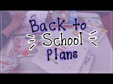 Back to School Plans🍎📝 ||2026-2027 School Year||