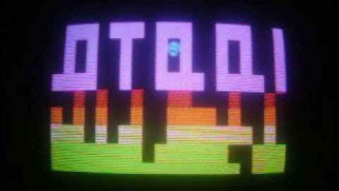 Atari 2600 Soft ANTIC Display List Demo