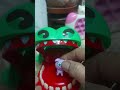 🌈Crocodile 🐊 Dentist eating Casimerito toy Mexican brand Distroller #asmr #fungame #viral #ytshort