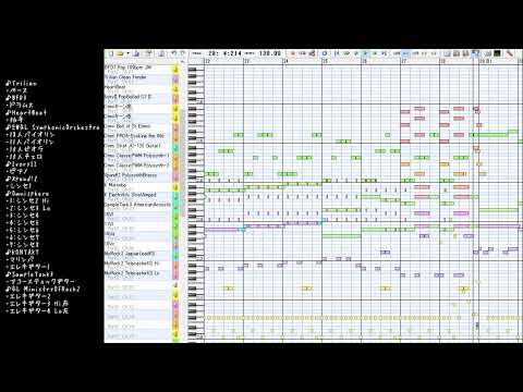 レースのカーディガン 耳コピDTM伴奏 MIDI Ver.11 ／坂上香織 ／キテレツ大百科 エンディング - Lace no Cardigan