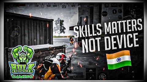 SKILLS MATTERS, NOT DEVICE || Dedicated to all Low End Device Players ❤️