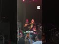Legendary singer-songwriter Patti Smith raised the Palestinian flag at a concert in Limerick, Irelan