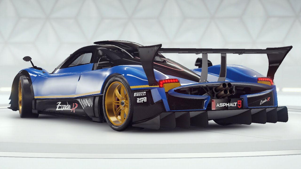 Asphalt 9 Pagani Zonda R, Beating my Ghost YouTube