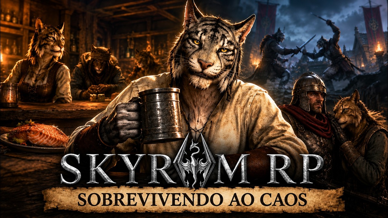 um PERFEITO CAOS em SKYRIM - #2