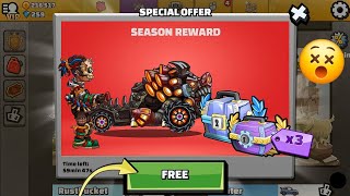 😵 BIGGEST SEASON REWARD ! LEGENDARY CHEST SKIN & PAINT + 3 × EPIC CHEST !! IN - Hill Climb Racing 2