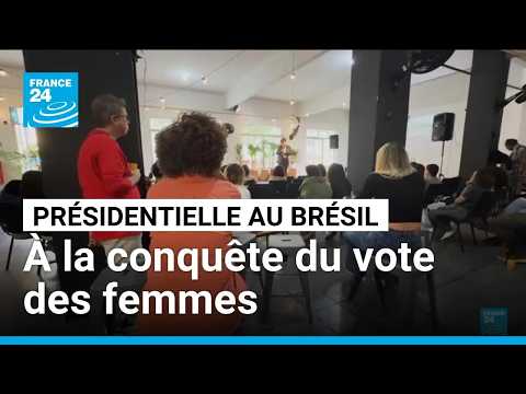 Élections présidentielle au Brésil : à la conquête du vote des femmes • FRANCE 24