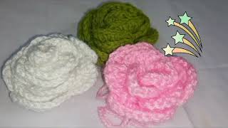 Rose rose and rose, crochet rose . #crochet flower tutorial for beginners#creative #rose