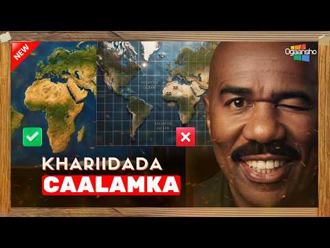 khariidada cusub ee caalamka | Kadib 400 sano waala badalay Mapka caalamka .