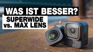 GoPro Hero 10 Max Lens Mod vs. SuperWide  I Was ist besser?