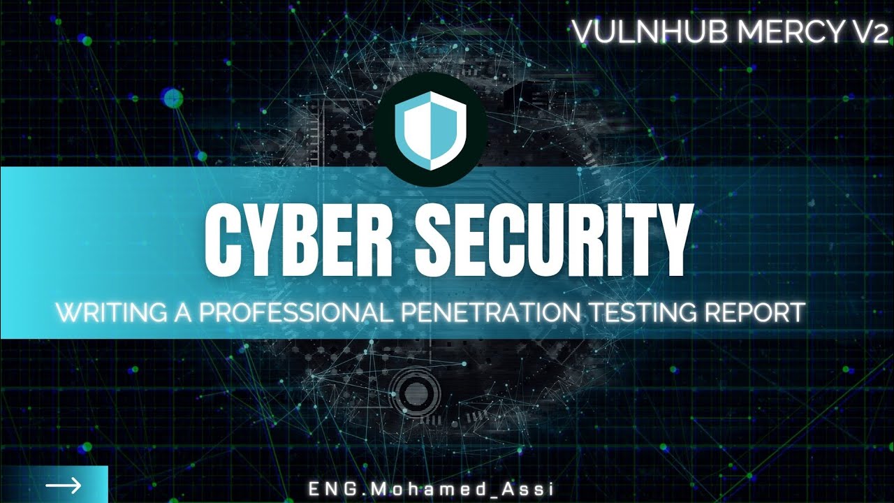 How to write a professional penetration testing report Mercy V2 - YouTube