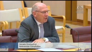 WTIA CEO Geoff Crittenden at Senate steel enquiry