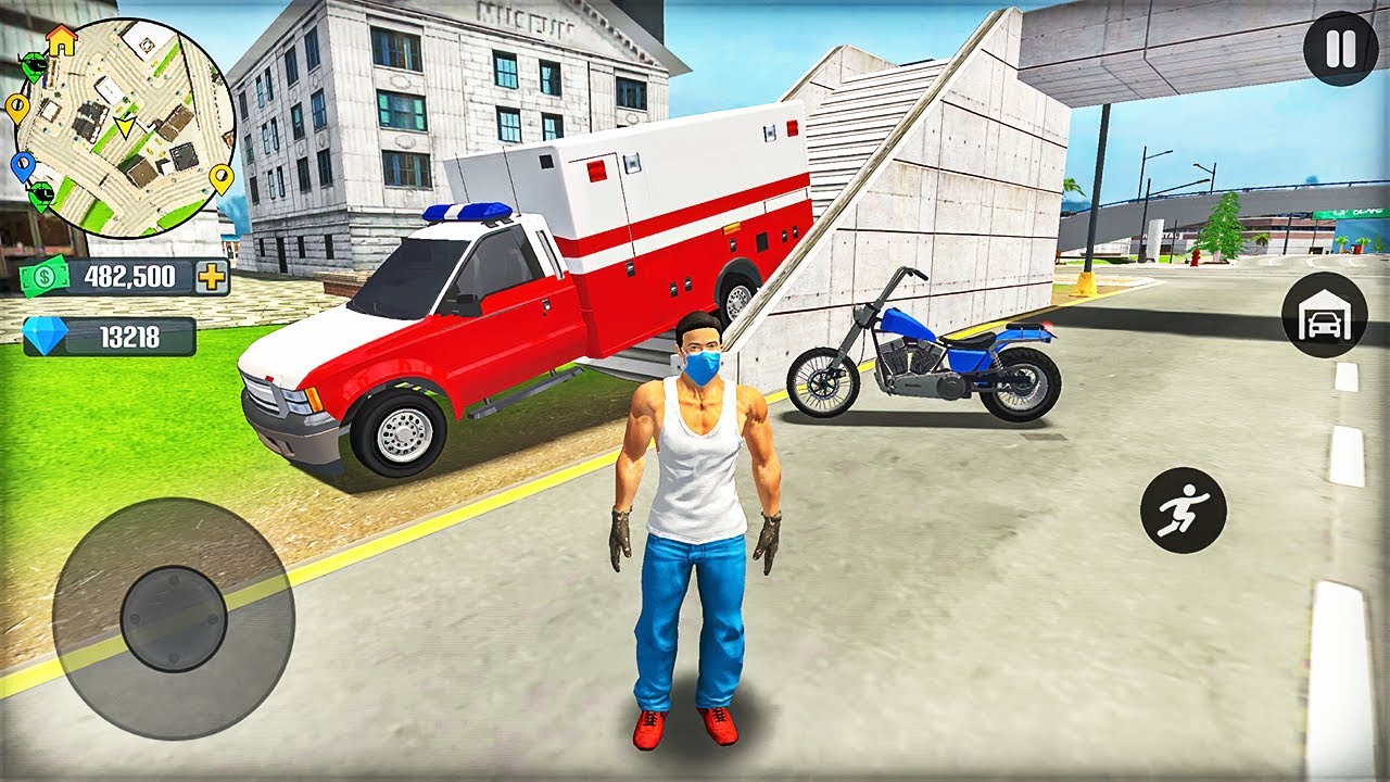 Go to Town 6 - Exploring Open World in Wrangler Jeep - Android Gameplay