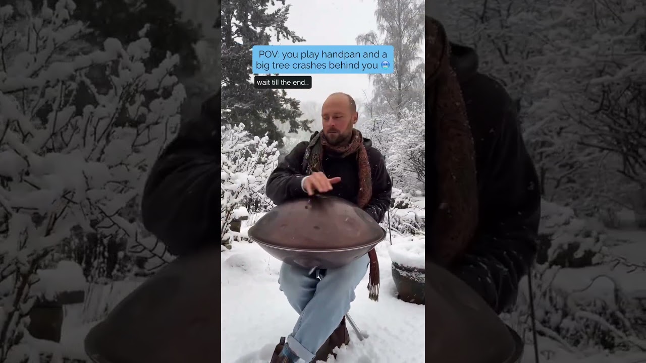 What happened at the end of the video? 😯😀 It seems like the tree was resonating deeply with my