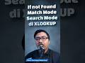 XLOOKUP Excel: Penjelasan If Not Found, Match Mode, & Search Mode Paling Mudah
