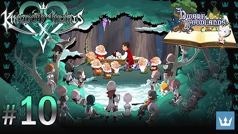 #10 - KINGDOM HEARTS χ [chi] - English Walkthrough — Dwarf Woodlands, Part 3 - Ending