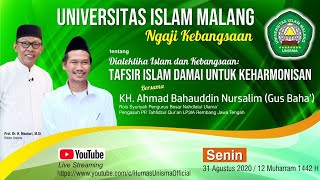 Ngaji Kebangsaan UNISMA Malang Bersama Gus Baha'