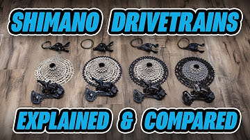 Shimano Drivetrain Comparison - XTR vs. XT vs. SLX vs. Deore