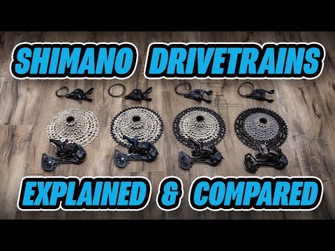 Shimanoドライブトレインの比較-XTRvs。XT vs. SLX vs. Deore