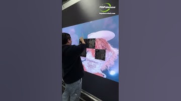 Magnetic power! Set up your LED display in a snap and steal the show!  #LEDDisplay #Magnetic #Shorts