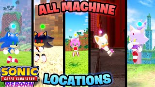 Every *FAST FRIEND MACHINE* Location & Showcase (Sonic Speed Simulator)