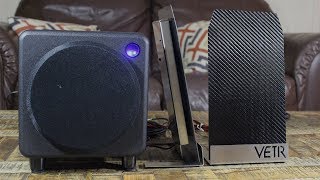 THE COOLEST SPEAKERS EVER (VETR PANL1 Carbon Fiber Speakers)