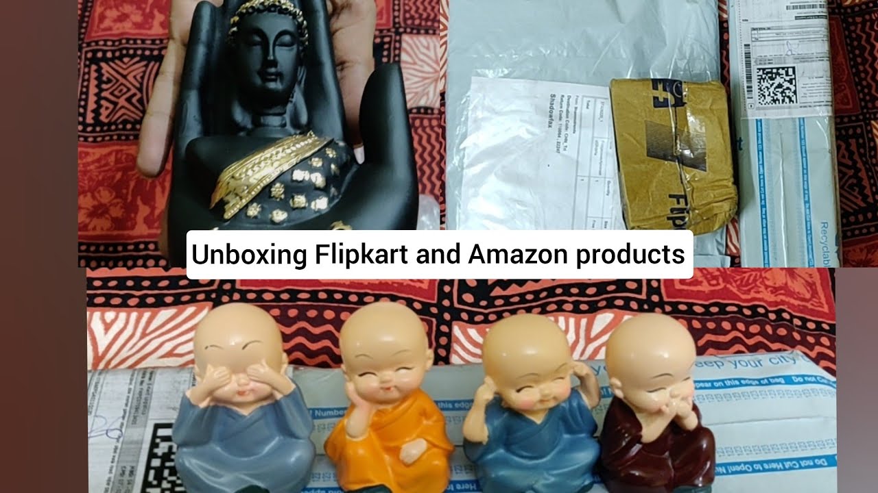 Unboxing Flipkart products Flipkart Home decor products