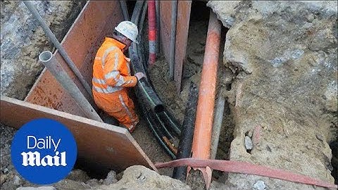 Underground beer pipeline built to protect Bruges