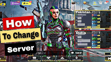 How To Change Server in Call of Duty Mobile | Choosing Asian Servers in COD Mobile | CODM Server